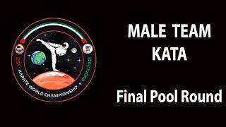 Karate Dubai 2021 | MALE TEAM KATA - Final Pool 2 | WORLD KARATE FEDERATION