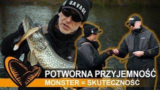  POTWORNA PRZYJEMNOŚĆ   #Monster  super skuteczna guma na największe szczupaki // #SavageGear