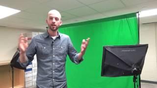 How to Set Up Green Screen and Lighting