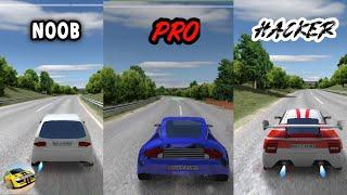 Rally fury (NOOB VS PRO VS HACKER)