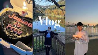 [vlog] 부산 힐링 부이로구 .. /퇴사 축하파티/광안리 맛집(광안리막창집,첨벙,초힛사츠,류센소,콩카페)/기장투어(카페 칠암사계,박태준기념관,용소웰빙공원,해동용궁사)