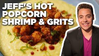 Jeff Mauro's Crispy Nashville Hot Popcorn Shrimp and Creamy Grits | The Kitchen | Food Network