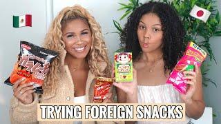 Trying Foreign Snacks/ PLT Vlog Ft. Shawnah | MariahsPHLO