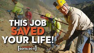 Mike Rowe's Scrape with DEATH to Save Your LIFE | Somebody's Gotta Do It