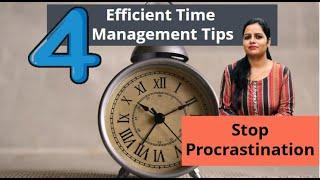 Time management tips | Stop Procrastination | Motivational video by Ankita Rajput