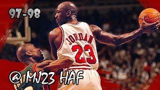 Michael Jordan Highlights vs Sonics (1998.01.13) - 40pts, Toying with the Glove!!