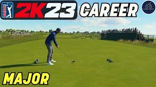 MAJOR CHAMPIONSHIP Round 2! PGA TOUR 2K23 Career Mode Part 132 - Royal Championship (THE OPEN)