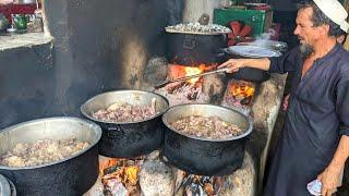 Lalchapur Rosh Recipe | Giant Size Rosh Prepared | Peshawari Dum Pukht Recipe | Peshawar Street Food