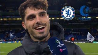 Pedro Neto Interview after Chelsea 4-2 KAA Gent