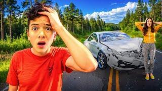 Our Son CRASHED the CAR before his DRIVERS Test?! *bad news*