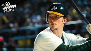 Hatteberg's Homerun Victory Moment | Moneyball (Brad Pitt, Jonah Hill)