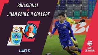 Binacional 2-0 Juan Pablo II: resumen EXTENDIDO del partido por la fecha 5 del Torneo Apertura 2025