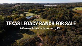 The Carpenter Ranch - Incredible 985-Acre Legacy Ranch in Jacksboro, TX