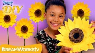 DIY Giant Sunflower | SPIRIT DIY