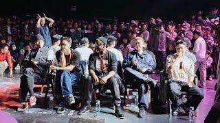 HOAN, HOZIN, FIREBAC, DOKYUN, PETE, MARCO馬東傑, AYA阿牙, BOOG GIN阿怪, 阿堅 Popping Judge Show 2023 Wuhan 勺震