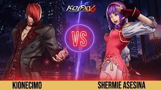 KOFXV Kionecimo (Mature/Kyo/Iori) Vs Shermie Asesina (Shermie/Athena/Leona)