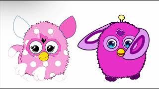 Furby cat and max the Furby dancing