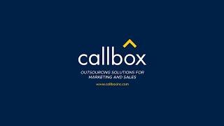 Callbox Outsourcing Solutions for Marketing and Sales