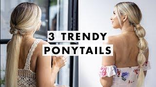 Trendy Ponytails Tutorial | Luxy Hair