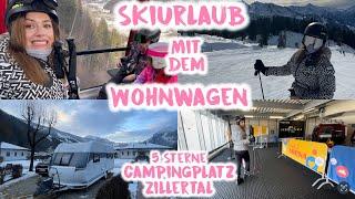 Ski ️ Urlaub & Wintercamping als Familie • 5 Sterne Resort • Urlaubsvlog 2025 • Maria Castielle