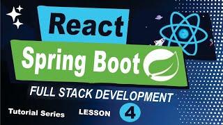 React + Spring Boot CRUD Full Stack App - 4 - Exposing REST endpoint