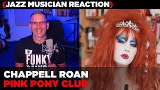 Jazz Musician REACTS | Chappell Roan "Pink Pony Club" | MUSIC SHED EP427