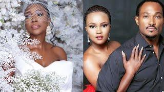 ACTRESS INI DINMA OKOJIE 'SARAH' FROM BL00D SISTERS FINALLY TIES THE KNOT WITH HER HUSBAND