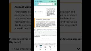 How to Close/Deactivate/Delete Amazon Account Permanently #shortsfeed #2023