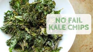 No Fail Kale Chips