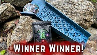 Congratulations to the Winner of the Adventure gold sluice by Dreammat/X4Prospecting Gold Paydirt