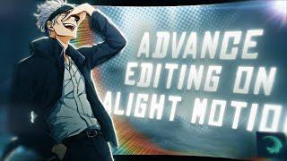 4 Editing Techniques To Edit Like a PRO on Alight motion - AMV Tutorial!