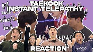 Taekook doesn’t have to say a word to understand each other | instant telepathy! REACTION!!