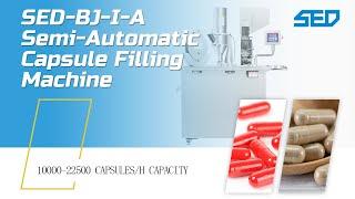 Semi-automatic Capsule Filling Machine, Supplement Capsule Filling Machine (SED PHARMA)