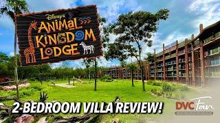 Kidani Village 2-Bedroom Villa Room Tour & Review! | Disney's Animal Kingdom Lodge