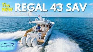 Why the Regal 43 SAV is Perfect for Fishing & Family Fun | BoatTEST