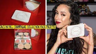 Jaclyn Hill X Becca Champagne Collection Face Palette First Impressions/ Swatches ||ft. Prosecco Pop