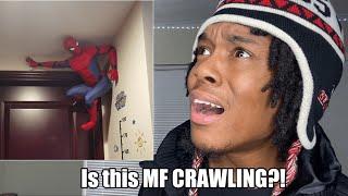 How criminals reacted to seeing Spider- Man for the first time