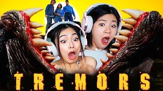 Foreign Girls React | Tremors | First Time Watch