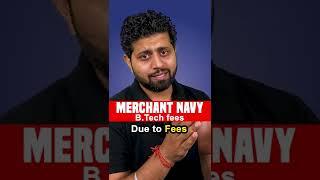 B.Tech Marine Engineering Fees in Merchant Navy   #merchantnavy #shorts