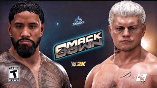 Jey Uso vs Cody Rhodes: Epic Showdown | Full Match | WWE Smackdown