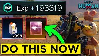 Insane Weapon Damage & Massive XP Boost! - Once Human Tips and Tricks