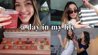 VLOG  a busy day in my life (makeup shopping, new hair, etc.)