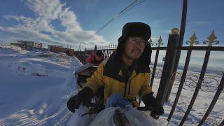 连续几天大雪终停，和骑友道70公里到福海县晚上闲置房挡风保暖【老叶的骑行之旅】