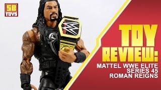 SB Toys: Mattel WWE Elite Series 45 Roman Reigns Action Figure