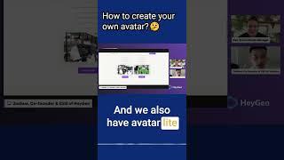 How to create an AI avatar using HeyGen!