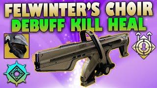 Insane Damage! Choir Of One Felwinter's Helm Onslaught Retrofit Kill Faster - Destiny 2