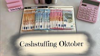  Cashstuffing Oktober | Chaotisch wie immer | Sparen mit der Umschlagmethode 