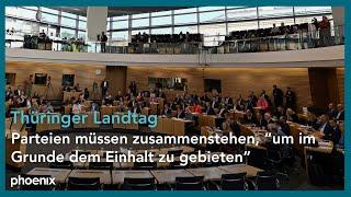 Thüringer Landtag: Politikwissenschaftler Kronenberg & Verfassungsrechtler Brenner ordnen ein