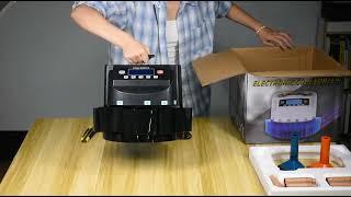 DUEN Technology Electronic Coin Sorter Unbox, Sort, and Save