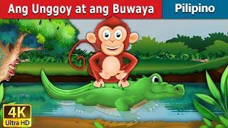 Ang Unggoy at ang Buwaya | Monkey and Crocodile in Filipino  | @FilipinoFairyTales